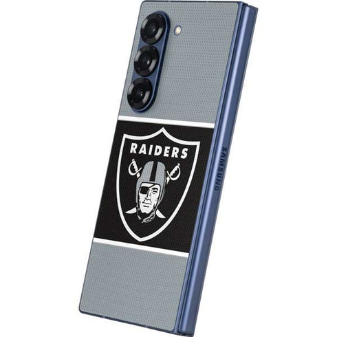 NFL Las Vegas Raiders Zone Block Galaxy Z Fold6 Skin