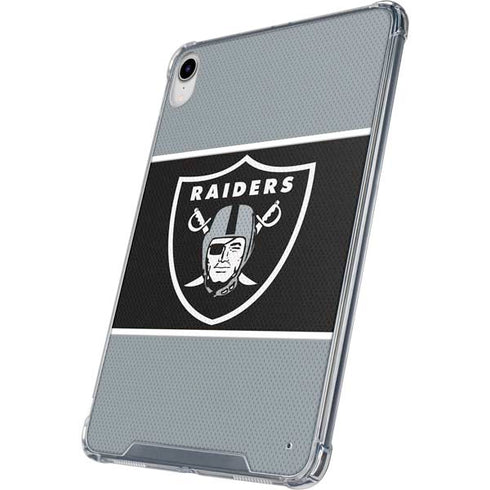 NFL Las Vegas Raiders Zone Block iPad 11th Gen (2025) Clear Case