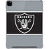 NFL Las Vegas Raiders Zone Block iPad Pro 12.9in (2020) Clear Case