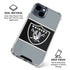 NFL Las Vegas Raiders Zone Block iPhone 15 Clear Case