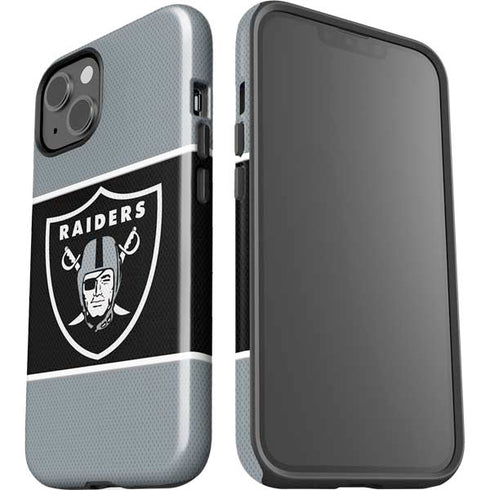 NFL Las Vegas Raiders Zone Block iPhone 15 Impact Case