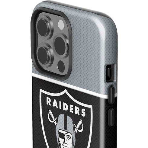 NFL Las Vegas Raiders Zone Block iPhone 15 Pro Impact Case