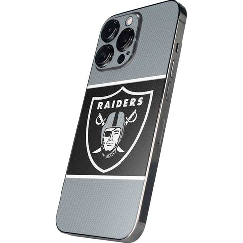 NFL Las Vegas Raiders Zone Block iPhone 15 Pro Max Skin