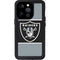 NFL Las Vegas Raiders Zone Block iPhone 15 Pro Waterproof Case