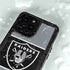 NFL Las Vegas Raiders Zone Block iPhone 15 Pro Waterproof Case