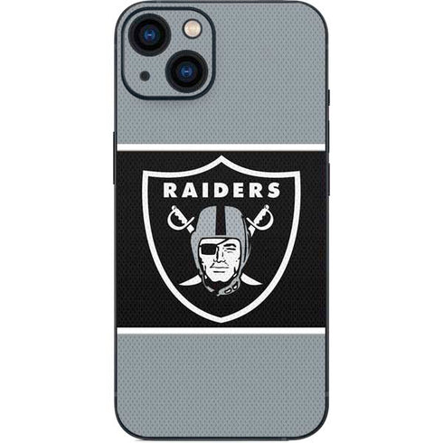 NFL Las Vegas Raiders Zone Block iPhone 15 Skin