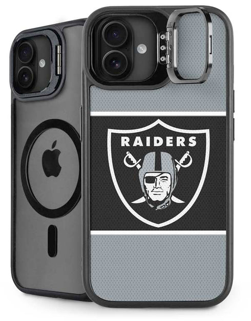 NFL Las Vegas Raiders Zone Block iPhone 16 Kickstand Case