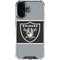 NFL Las Vegas Raiders Zone Block iPhone 16 Plus Clear Case
