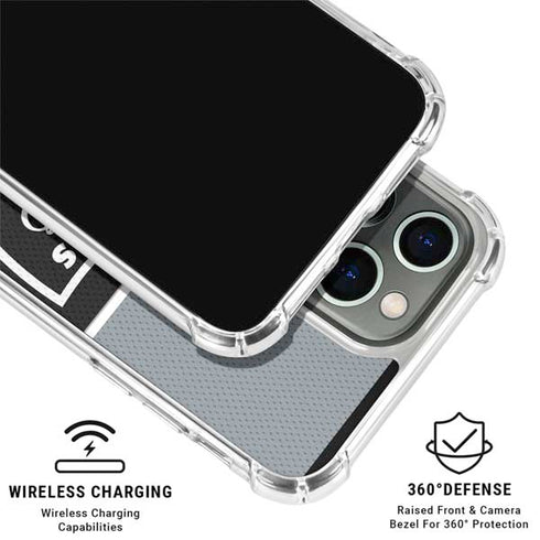 NFL Las Vegas Raiders Zone Block iPhone 16 Pro Clear Case