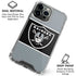 NFL Las Vegas Raiders Zone Block iPhone 16 Pro Clear Case