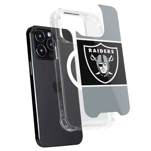 NFL Las Vegas Raiders Zone Block iPhone 16 Pro MagSafe Case