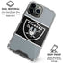 NFL Las Vegas Raiders Zone Block iPhone 16 Pro Max Clear Case