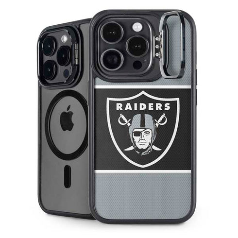 NFL Las Vegas Raiders Zone Block iPhone 16 Pro Max Kickstand Case