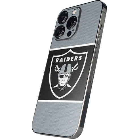 NFL Las Vegas Raiders Zone Block iPhone 16 Pro Skin