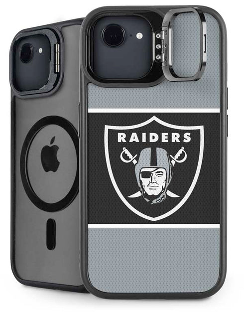 NFL Las Vegas Raiders Zone Block iPhone 16e Kickstand Case