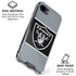 NFL Las Vegas Raiders Zone Block iPhone 16e Clear Case