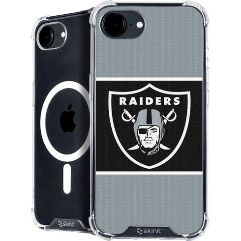 NFL Las Vegas Raiders Zone Block iPhone 16e MagSafe Case