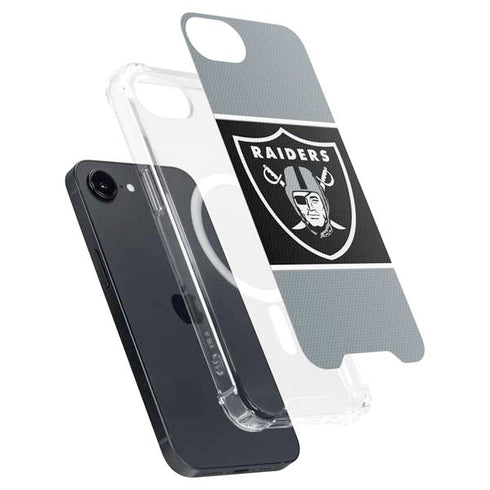 NFL Las Vegas Raiders Zone Block iPhone 16e MagSafe Case