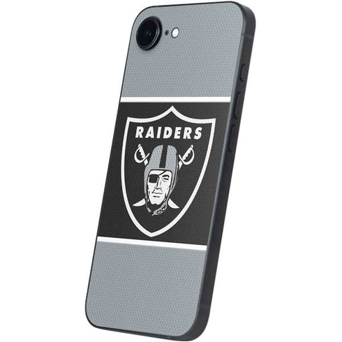 NFL Las Vegas Raiders Zone Block iPhone 16e Skin