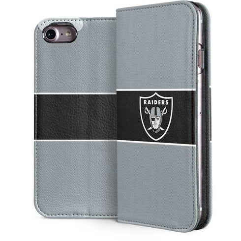 NFL Las Vegas Raiders Zone Block iPhone 7 Folio Case