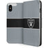 NFL Las Vegas Raiders Zone Block iPhone 8 Folio Case