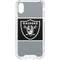 NFL Las Vegas Raiders Zone Block iPhone XS Clear Case
