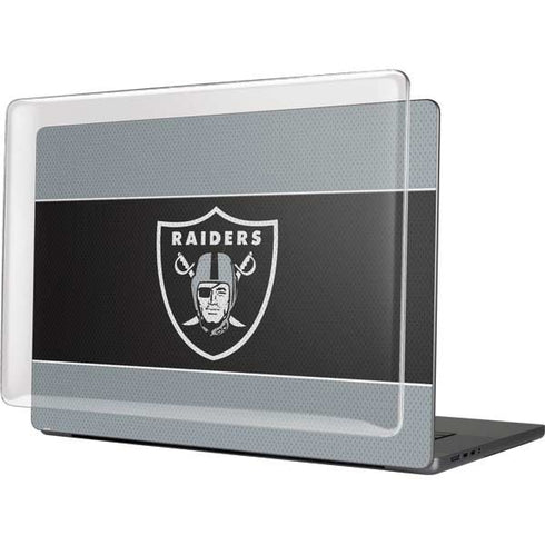 NFL Las Vegas Raiders Zone Block MacBook Cases