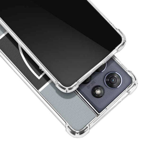 NFL Las Vegas Raiders Zone Block Moto G 5G (2025) Clear Case