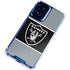 NFL Las Vegas Raiders Zone Block Moto G Play 4G (2024) Clear Case