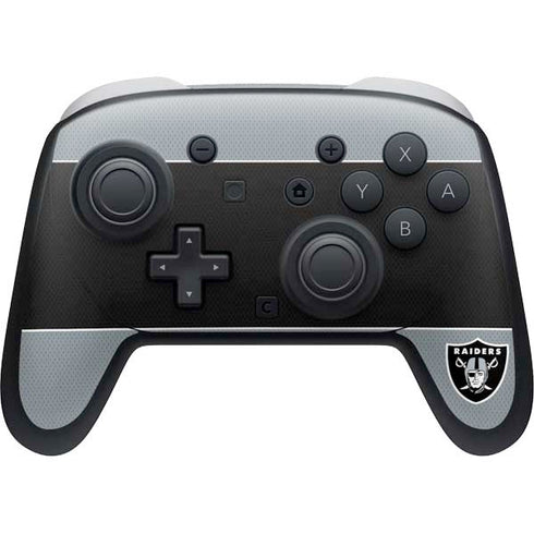 NFL Las Vegas Raiders Zone Block Nintendo Switch 2 (2025) Pro Controller Skin