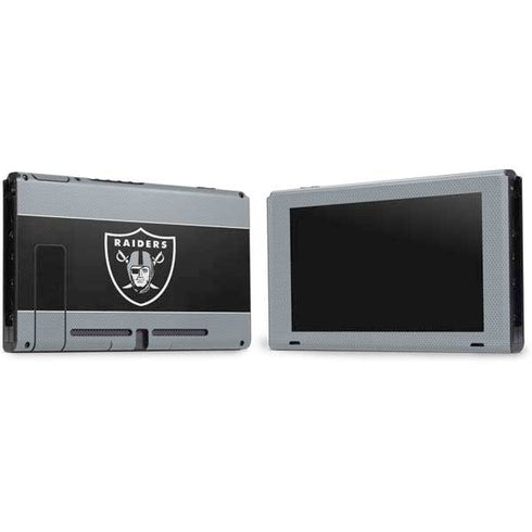 NFL Las Vegas Raiders Zone Block Nintendo Switch Bundle Skin