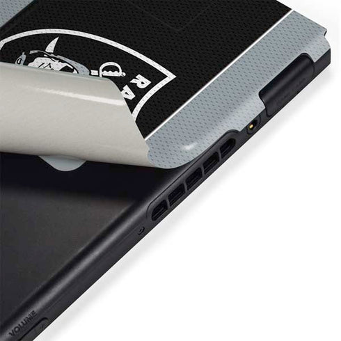 NFL Las Vegas Raiders Zone Block Nintendo Switch Bundle Skin