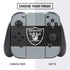 NFL Las Vegas Raiders Zone Block Nintendo Switch Bundle Skin