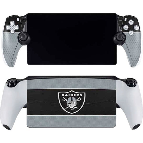 NFL Las Vegas Raiders Zone Block PlayStation Portal Remote Player Skin