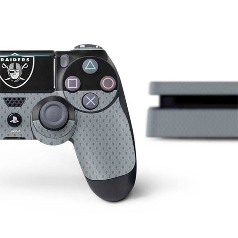 NFL Las Vegas Raiders Zone Block PS4 Slim Bundle Skin