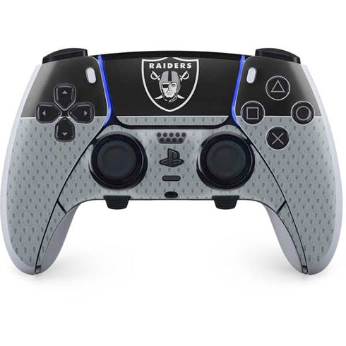 NFL Las Vegas Raiders Zone Block PS5 DualSense Edge Pro Controller Skin