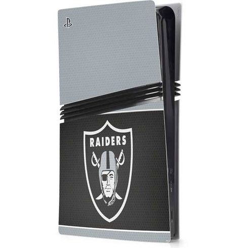 NFL Las Vegas Raiders Zone Block PS5 Pro Console Skin