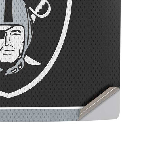NFL Las Vegas Raiders Zone Block PS5 Pro Disk Console Skin