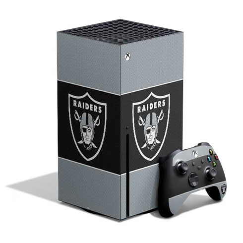NFL Las Vegas Raiders Zone Block Xbox Series X Bundle Skin
