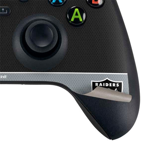 NFL Las Vegas Raiders Zone Block Xbox Series X Controller Skin
