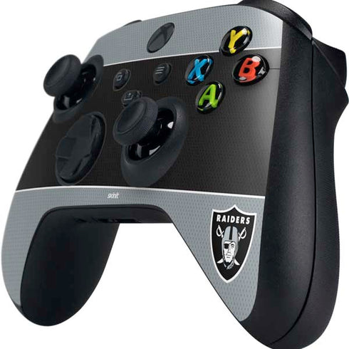 NFL Las Vegas Raiders Zone Block Xbox Series X Controller Skin