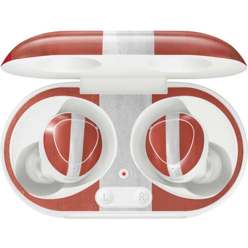Latvia Flag Distressed Galaxy Buds Plus Skin