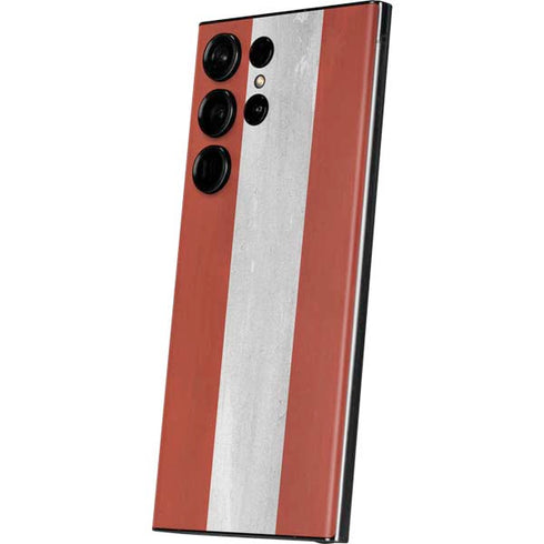 Latvia Flag Distressed Galaxy Skins