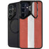 Latvia Flag Distressed Galaxy S24 FE Kickstand Case