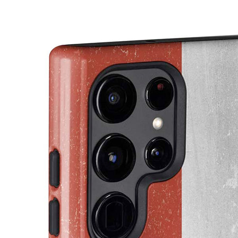 Latvia Flag Distressed Galaxy S25 Ultra Impact Case