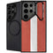 Latvia Flag Distressed Galaxy S25 Ultra Kickstand Case