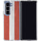 Latvia Flag Distressed Galaxy Z Fold5 5G Clear Case