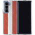 Latvia Flag Distressed Galaxy Z Fold5 5G Clear Case