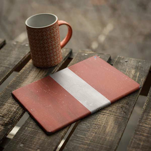 Latvia Flag Distressed iPad Skins