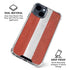 Latvia Flag Distressed iPhone 15 Clear Case